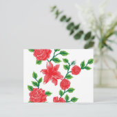 Pedestal Dining. Rustiek. Modern | Caféstijl Briefkaart (Staand voorkant)