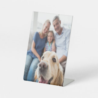 Pedestal personalizado reclamebord met voetstuk