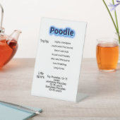 Pedestal Sign, 4 x 6 inch Reclamebord Met Voetstuk (Insitu)