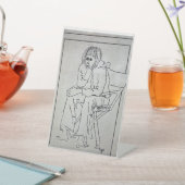 Pedestal Sign " Denken Reclamebord Met Voetstuk (Insitu)