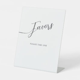 Pedestal Sign for bride shower. Reclamebord Met Voetstuk