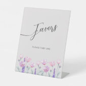 Pedestal Sign for bride shower. Reclamebord Met Voetstuk (Voorkant)