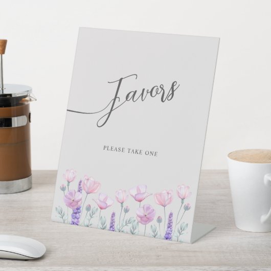 Pedestal Sign for bride shower. Reclamebord Met Voetstuk (Insitu)