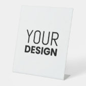 Pedestal Sign [Meerdere formaten] Reclamebord Met Voetstuk (Voorkant)