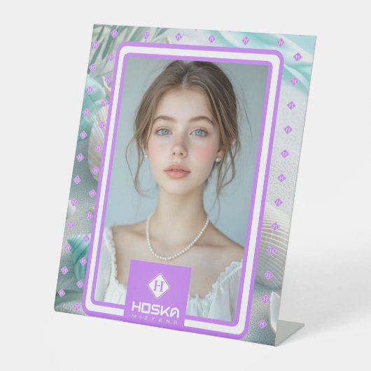 Pedestal Sign Reclamebord Met Voetstuk (Voorkant)