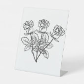 Pedestal Sign Reclamebord Met Voetstuk (Voorkant)