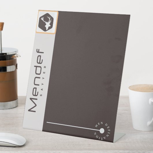 Pedestal Sign Reclamebord Met Voetstuk (Insitu)