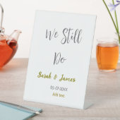 Pedestal Sign Reclamebord Met Voetstuk (Insitu)