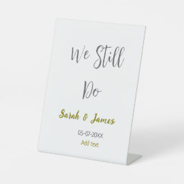 Pedestal Sign Reclamebord Met Voetstuk