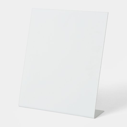 Pedestal Sign Reclamebord Met Voetstuk (Voorkant)