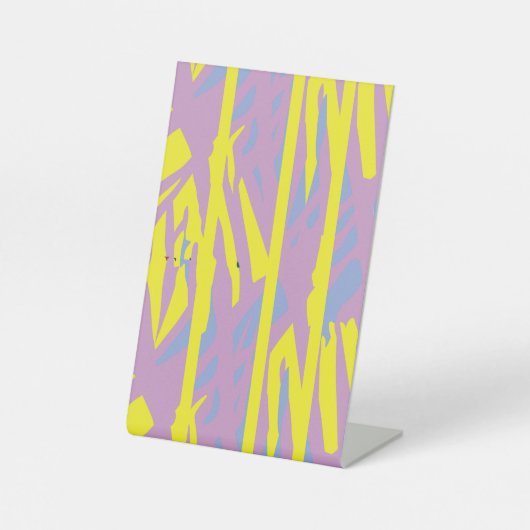 Pedestal Sign Reclamebord Met Voetstuk (Voorkant)