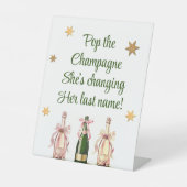 Pedestal Sign Reclamebord Met Voetstuk (Voorkant)