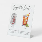 Pedestal Sign Reclamebord Met Voetstuk (Voorkant)