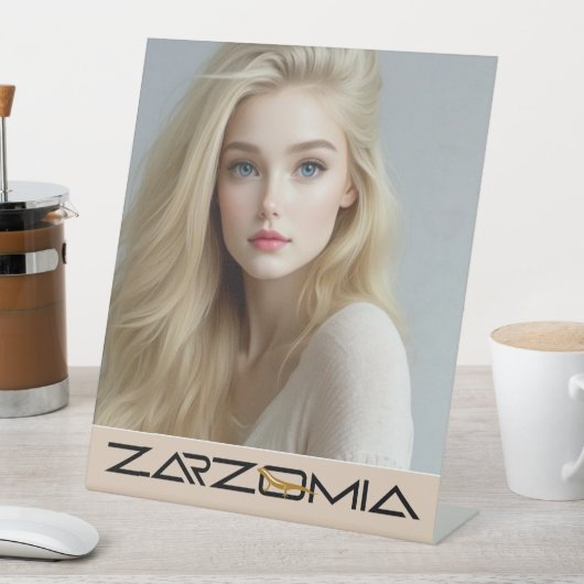 Pedestal Sign Reclamebord Met Voetstuk (Insitu)