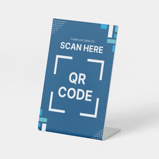 Pedestal Sign Reclamebord Met Voetstuk (Voorkant)