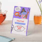 Pedestal Sign Reclamebord Met Voetstuk (Insitu)