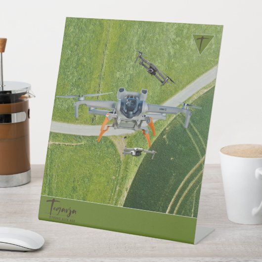 Pedestal Sign Reclamebord Met Voetstuk (Insitu)