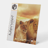 Pedestal Sign Reclamebord Met Voetstuk (Voorkant)