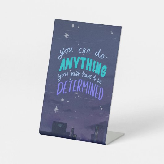 Pedestal Sign Reclamebord Met Voetstuk (Voorkant)