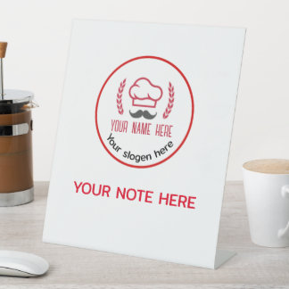 Pedestal Sign Reclamebord Met Voetstuk