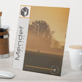 Pedestal Sign Reclamebord Met Voetstuk (Insitu)