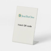 Pedestal Sign Reclamebord Met Voetstuk (Voorkant)