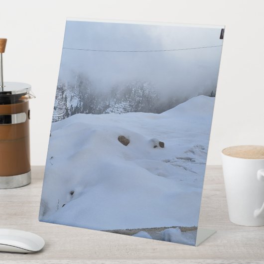 Pedestal Sign Reclamebord Met Voetstuk (Insitu)