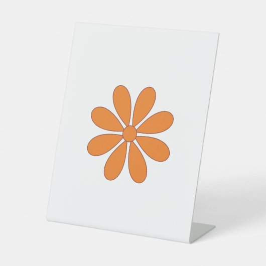 Pedestal Sign Reclamebord Met Voetstuk (Voorkant)