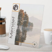 Pedestal Sign Reclamebord Met Voetstuk (Insitu)