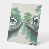 Pedestal Sign Reclamebord Met Voetstuk (Voorkant)