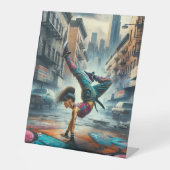 Pedestal Sign Reclamebord Met Voetstuk (Voorkant)