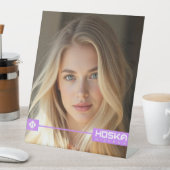 Pedestal Sign Reclamebord Met Voetstuk (Insitu)