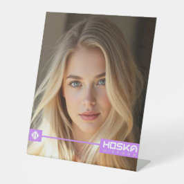 Pedestal Sign Reclamebord Met Voetstuk