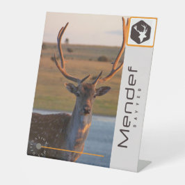 Pedestal Sign Reclamebord Met Voetstuk