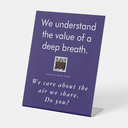 Pedestal Sign Reclamebord Met Voetstuk (Voorkant)