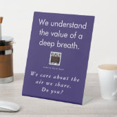 Pedestal Sign Reclamebord Met Voetstuk (Insitu)