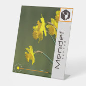 Pedestal Sign Reclamebord Met Voetstuk (Voorkant)