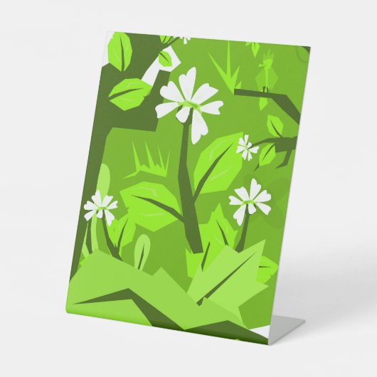 Pedestal Sign Reclamebord Met Voetstuk (Voorkant)