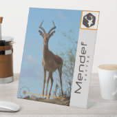 Pedestal Sign Reclamebord Met Voetstuk (Insitu)