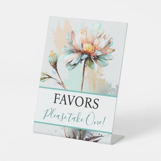 Pedestal teken gunsten reclamebord met voetstuk (Voorkant)