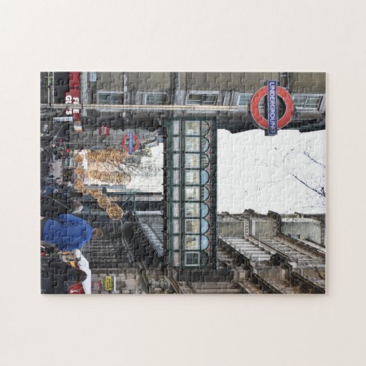 Pedestrian Bridge, Charing Cross, Londen Verenigd  Legpuzzel (Horizontaal)
