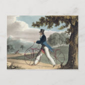 Pedestrian Hobbyhorse, from Ackermann's Repository Briefkaart (Voorkant)