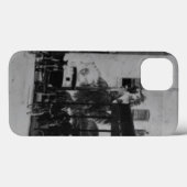 Pedestrians, fietsen en horrengroeven Case-Mate iPhone case (Achterkant (horizontaal))