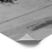 Pedestrians, fietsen en horrengroeven poster (Hoek)