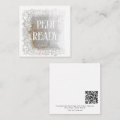 *~* PEDI KLAAR? AP63 Relatie Platte Nota Kaart Notitiekaartje (Voorkant / Achterkant)