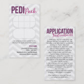 Pedi Pack Visitekaartjes (Voorkant / Achterkant)