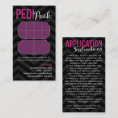 Pedi Pack Visitekaartjes (Voorkant / Achterkant)