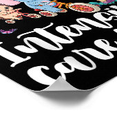 Pediatric Intensive Care Unit Cute Animals Groovy  Poster (Hoek)