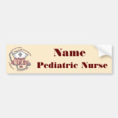 Pediatric Nurse Axiom Bumpersticker (Voorkant)