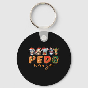 Pediatric Nurse Life Nursing Peds Nurse Cookie CHR Sleutelhanger